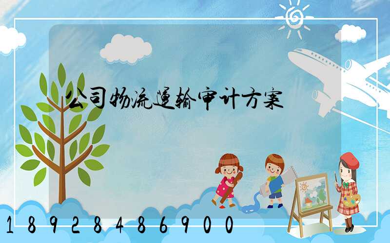 公司物流运输审计方案