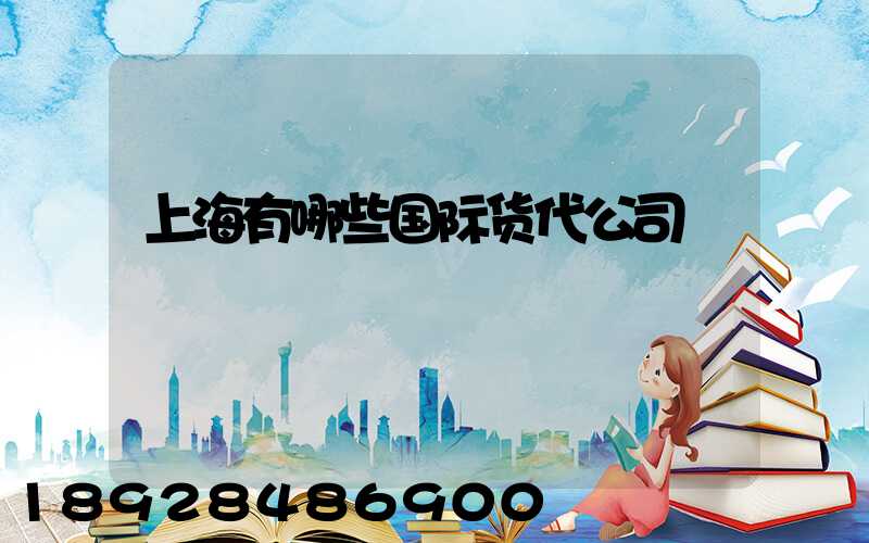 上海有哪些国际货代公司