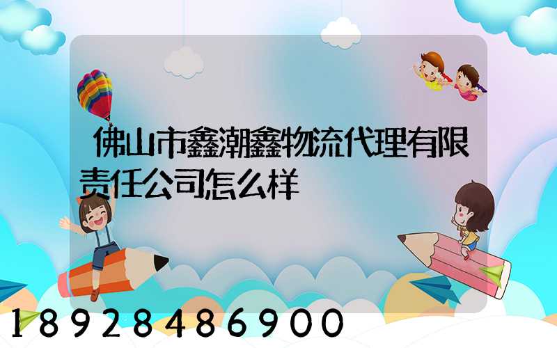 佛山市鑫潮鑫物流代理有限责任公司怎么样