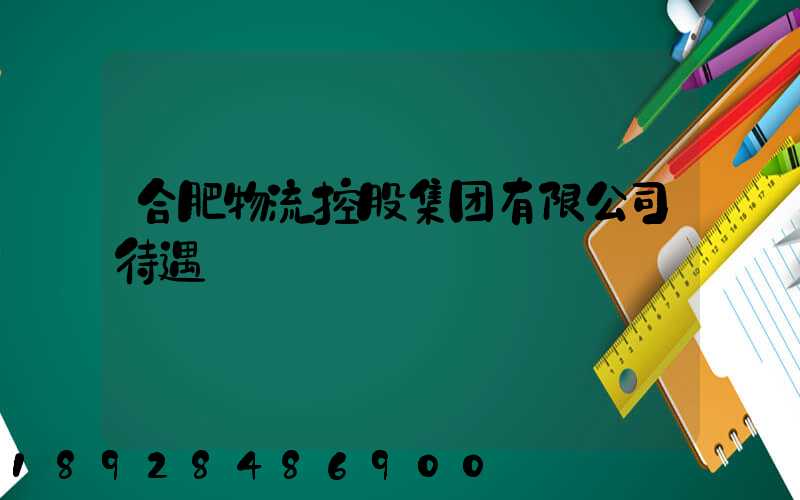 合肥物流控股集团有限公司待遇