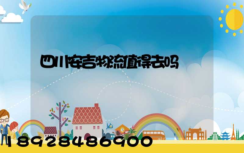 四川安吉物流值得去吗