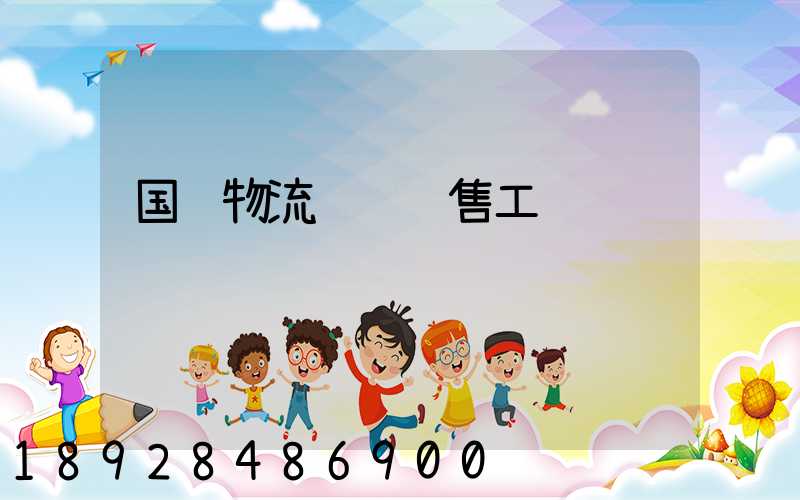 国际物流运输销售工资