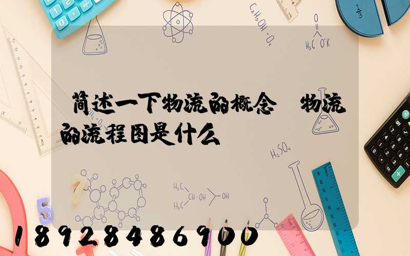 简述一下物流的概念,物流的流程图是什么