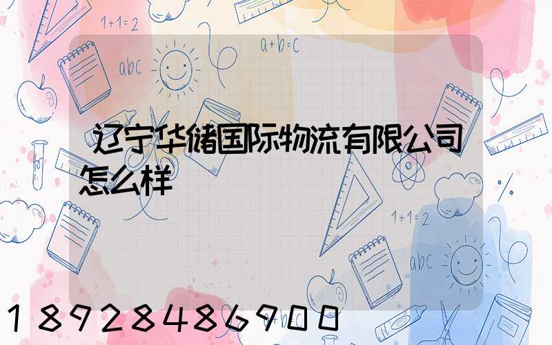 辽宁华储国际物流有限公司怎么样