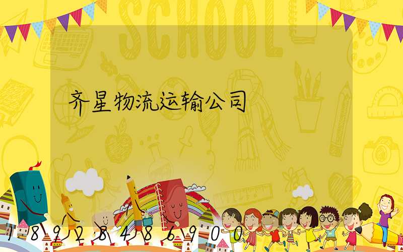 齐星物流运输公司