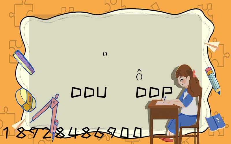 �����º��˷���ĵ�˫�嵽��ʲô��˼Ȼ���DDU��DDP��ʲô���